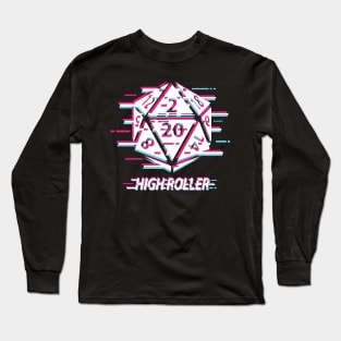 Glitch D-20 Long Sleeve T-Shirt